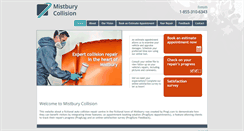 Desktop Screenshot of mistburycollision.com